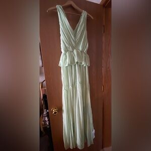 ASOS Petite Light Green Maxi Dress